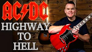 Highway to Hell Guitar Lesson (Easy) - Beginner AC/DC Song Guitar Lesson