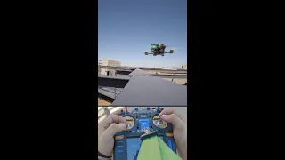 Perching with Friends Part II #fpv #shorts #gaming