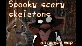 Spooky scary skeletons Animash PMV Mep CLOSED