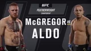 EA SPORTS™ UFC® 2 - Online Gameplay - Jose Aldo vs Connor McGregor - UFC Featherweight Title