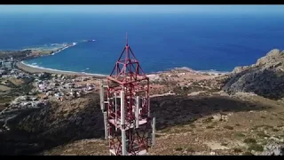 Town Of Paleochora Drone Video