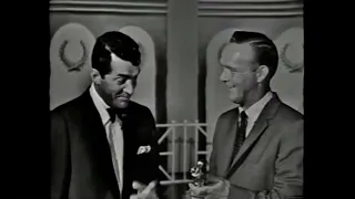 Dean Martin presents award to Arnold Palmer on The Bob Hope Show - LIVE