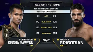 Superbon vs. Marat Grigorian | ONE Championship Full Fight