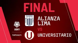 Alianza Lima vs Universitario (0-2): Resumen extendido del título crema hoy en Matute por la Liga1