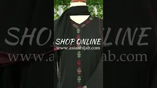 Stone work Embroidered Abaya Latest abaya design 2023 #abaya #shortsfeed #designerkhurshid #shorts