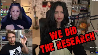 VALKYRAE RESPONDS TO THE SKIN CARE BLUE LIGHT ALLEGATIONS - MIZKIF REACTS TO THE DRAMA WITH CHAT !