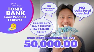 How to get APPROVED 50,000 for Tonik Bank Quick Cash Loan?
