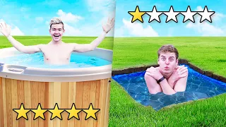 €10 vs €1000 Jacuzzi Bouwen!