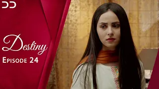 Destiny | Episode 24 | English Dubbed | Pakistani Drama | JD1O