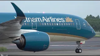 Vietnam Airlines Airbus A350-900 VN-A898 Landing at NRT 34R