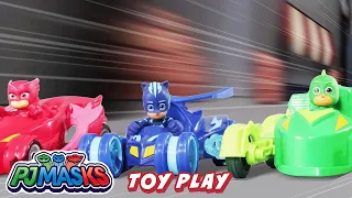 Giant Snowmobile | PJ Masks in Real Life | Superhero | Full Episodes