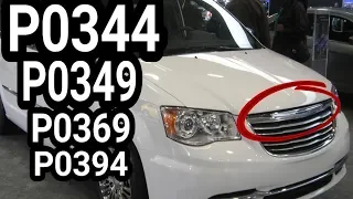 Chrysler CASE STUDY for a P0344 P0349 P0369 P0394 FIX, Get this done for Cam Sensor Codes boggs down