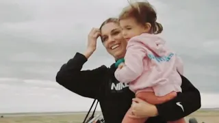 On USWNT Airlines, we always let the kids board first 😂 | @uswnt