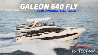 Galeon 640 Fly (2020-) Test Video - By BoatTEST.com