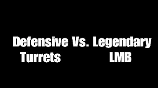 The Division | Defensive Turrets Vs. Legendary LMB