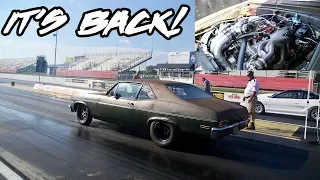 THE RUSTY NOVA TWIN TURBO SMALL BLOCK SLEEPER CAR IS BACK AND MAKING MORE HORSEPOWER!