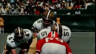 1974 Falcons at Saints week 3