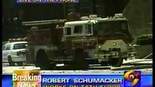 UPN9 NY 9/11/2001 news coverage ~ 12:39 pm