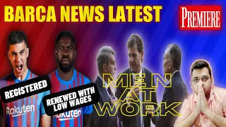 Samuel Umtiti contract extension explained | Ferran torres registered | Barca news