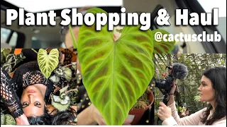 You Won't Believe It! Plant Shopping & Plant Haul - Shop With Me - Cactus Club - Charlotte, NC