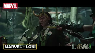 MARVEL | Loki | S1E5 | Alligator Loki eats President Loki's Hand scene"Why is an Alligator in here"