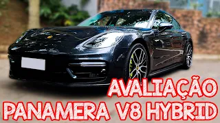 Avaliação Porsche Panamera Hybrid 4s Turbo 2022 - 0-100 MAIS RÁPIDO DO CANAL V8 BI TURBO E HÍBRIDO!