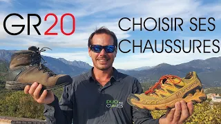 gr20: Choosing your shoes for hiking in Corsica