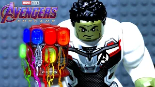 Avengers Endgame: Hulk Snaps in Lego