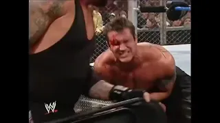 WWF Hell in a cell. Old Armageddon Undertaker VS Randy Orton 2003.