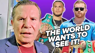 Julio Cesar Chavez ASKED Is Canelo RUNNING from Benavidez? Honest response given!