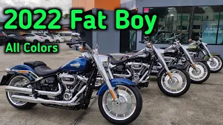 Fat Boy 2022 All Colors Walkaround Close up details