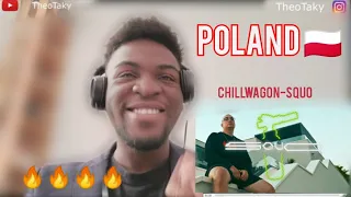 African🇬🇭Reacts to Polish🇵🇱 Rap - chillwagon - squo [Reaction Video ] Reakcja 2020