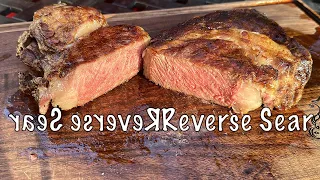 Cooking a Ribeye Steak Backwards! | Reverse Sear