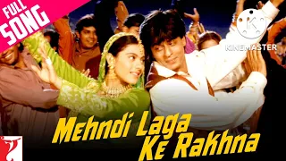 Mehandi Laga ke rakhna ❤️ dilwale dulhania le jayenge ❤️ Shahrukh Khan Kajol (1995)❤️❤️🙏