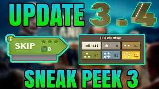 UPDATE 3.4 SNEAK PEEK 3 MASTER MISSION BADGE MANAGEMENT AND MORE IN NO MAN'S LAND!