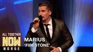 All Together Now Norge | Marius sings Firestone by Kygo | TVNorge