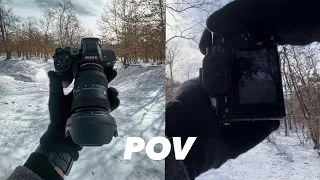 POV Snowy Nature Photography ! - Sony A7 IV - Sigma 28-70, 2.8 DG