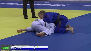 40 kg Фахрутдинова В Воробьева М 11 02 2016 Т2 ПЕРВЕНСТВО РОССИИ до 18, НОВОСИБИРСК 2016