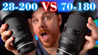 Tamron 70-180mm F2.8 VS 28-200mm F2.8-5.6 Comparison