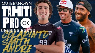 Griffin Colapinto, Jordy Smith, Jadson Andre | Outerknown Tahiti Pro - Opening Round Heat Replay