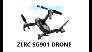 ZLRC SG901 4K OPTICAL FLOW DRONE, TEST FLIGHT