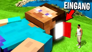 Was ist in MINECRAFT STEVES KOPF drin in GTA 5?!