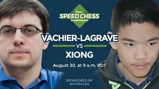 Speed Chess Championship: Maxime Vachier-Lagrave vs Jeffery Xiong