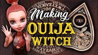 I MADE AN OUIJA WITCH DOLL! Halloween Special Custom Monster High Doll by Poppen Atelier