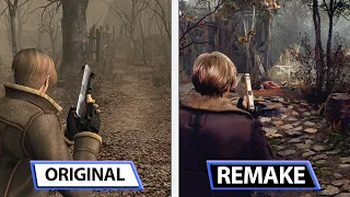 Resident Evil 4  | Original VS Remake | October Extended Gameplay Comparison | Analista De Bits