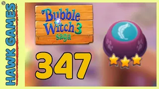 Bubble Witch 3 Saga Level 347 (Release the Owls) - 3 Stars Walkthrough, No Boosters