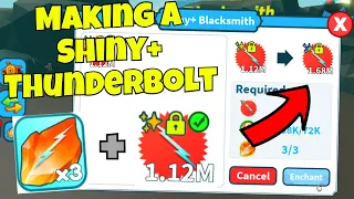 Making A Shiny+ Thunderbolt [Weapon Fighting Simulator]