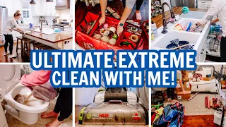 ⭐️2022 ULTIMATE EXTREME CLEAN WITH ME | EXTREME CLEANING MOTIVATION