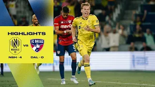 HIGHLIGHTS: Nashville SC 4 - 0 FC Dallas