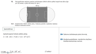 Matematikos PUPP 2018 (12 užduotis)